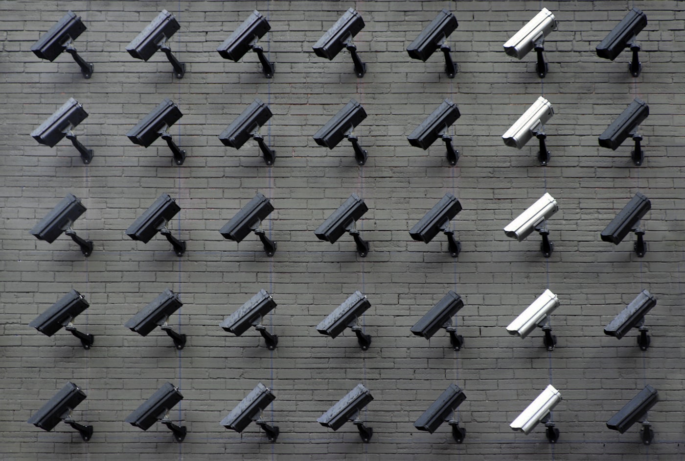ANROCK security professional on confident patrol